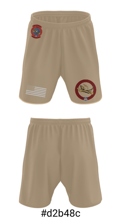 David Lee “Tex” Hill Composite Squadron 94056654 Athletic Shorts With Pockets - 25