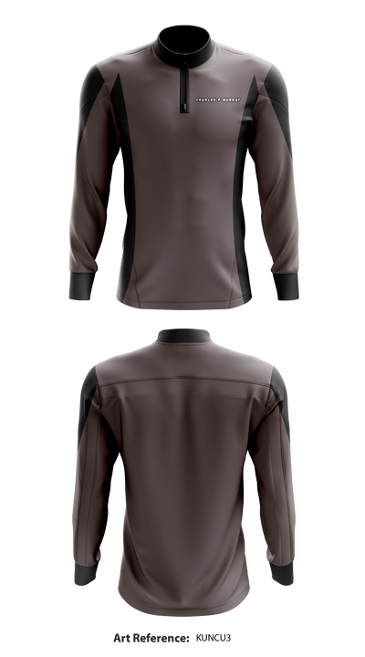 Charles P Murray Middle School 51035099 Quarter Zip Jacket - 1