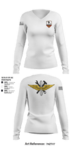 Blacksmiths 21068405 Women's Long Sleeve V-neck Shirt - 9