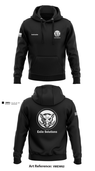 Exile Solutions 31522554 Hoodie - 1