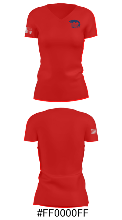 Port Gibson High School Cross Country 63297461 Women's Short Sleeve V-neck Shirt - 22