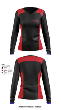 West County Softball Association 69073827 Women's Long Sleeve V-neck Shirt - 1png