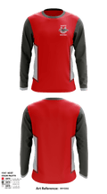 Palmetto High School Basketball 68806532 Long Sleeve Shooting Shirt - 1