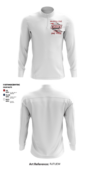 Quarter Zip Jacket, Copperas Chiefs, Football, Teamtime, Team time, sublimation, custom sports apparel, team uniforms, spirit wear, spiritwear, sports uniforms, custom shirts, team store, custom team store, fundraiser sports, apparel fundraiser