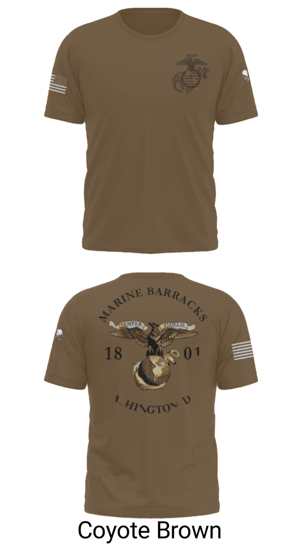 Short Sleeve Performance Shirt, , Marines, Teamtime, Team time, sublimation, custom sports apparel, team uniforms, spirit wear, spiritwear, sports uniforms, custom shirts, team store, custom team store, fundraiser sports, apparel fundraiser