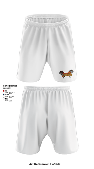 Athletic Shorts With Pockets, Copperas Chiefs, Football, Teamtime, Team time, sublimation, custom sports apparel, team uniforms, spirit wear, spiritwear, sports uniforms, custom shirts, team store, custom team store, fundraiser sports, apparel fundraiser