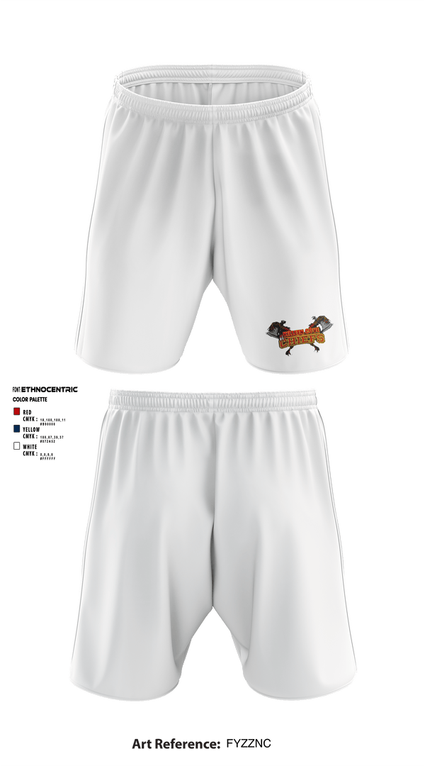 Athletic Shorts With Pockets, Copperas Chiefs, Football, Teamtime, Team time, sublimation, custom sports apparel, team uniforms, spirit wear, spiritwear, sports uniforms, custom shirts, team store, custom team store, fundraiser sports, apparel fundraiser
