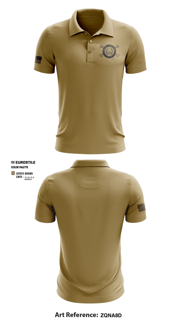 Short Sleeve Performance Polo, D Co 2-13th AVN REGT, Army, Teamtime, Team time, sublimation, custom sports apparel, team uniforms, spirit wear, spiritwear, sports uniforms, custom shirts, team store, custom team store, fundraiser sports, apparel fundraiser