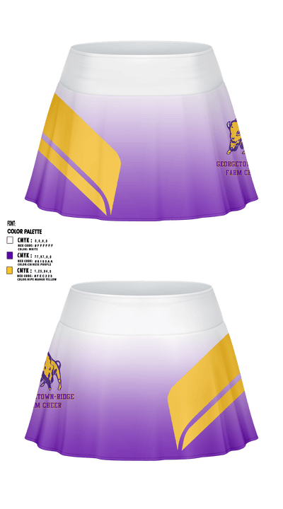 Georgetown-Ridge Farm High School Cheer 38211561 Skort - 1