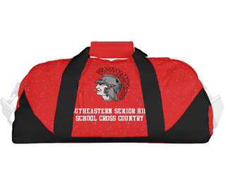 Duffle Bag, Southeastern Senior High School Cross Country, Cross Country, Teamtime, Team time, sublimation, custom sports apparel, team uniforms, spirit wear, spiritwear, sports uniforms, custom shirts, team store, custom team store, fundraiser sports, apparel fundraiser
