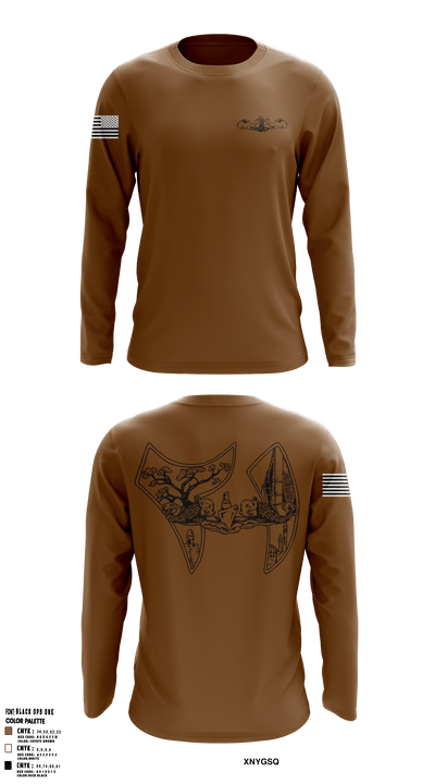 Submarine Squadron 21 907234 Long Sleeve Performance Shirt - 3