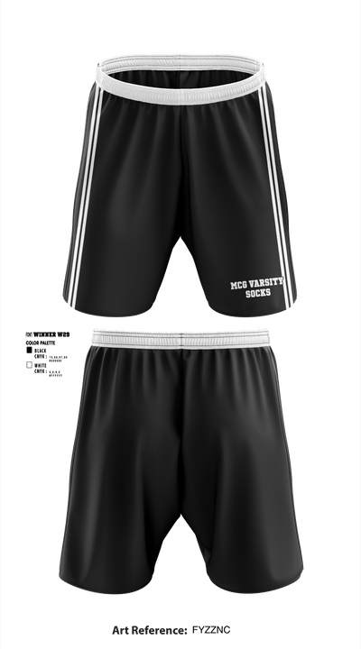 McG Varsity 18193229 Athletic Shorts With Pockets - 1