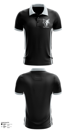 Short Sleeve Performance Polo, Waverly-South Shore Coyotes, Football, Teamtime, Team time, sublimation, custom sports apparel, team uniforms, spirit wear, spiritwear, sports uniforms, custom shirts, team store, custom team store, fundraiser sports, apparel fundraiser