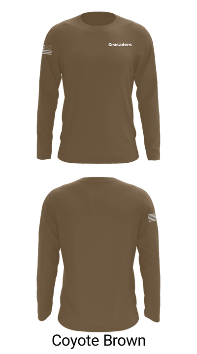 Crusaders 13344844 Long Sleeve Performance Shirt - 11