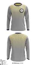 Brooklane Baptist Academy 45787278 Long Sleeve Performance Shirt - 1
