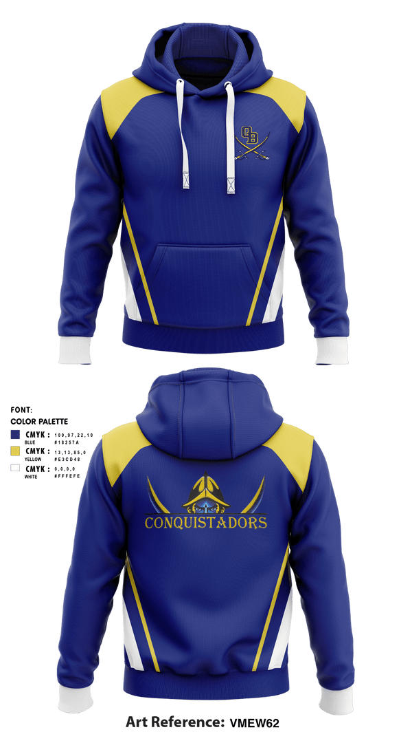 Hoodie, Conquistadors, Softball, Teamtime, Team time, sublimation, custom sports apparel, team uniforms, spirit wear, spiritwear, sports uniforms, custom shirts, team store, custom team store, fundraiser sports, apparel fundraiser
