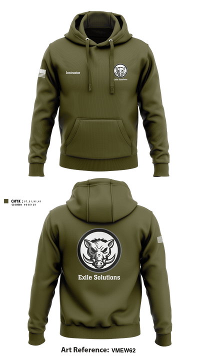 Exile Solutions 31522554 Hoodie - 2