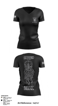 NNSY SCPOA 35943030 Women's Short Sleeve V-neck Shirt - 3
