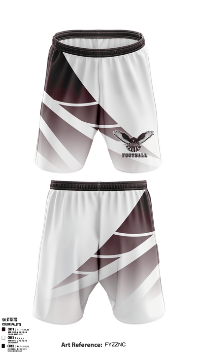 Nyack High School team Football 73456749 Athletic Shorts With Pockets - 1