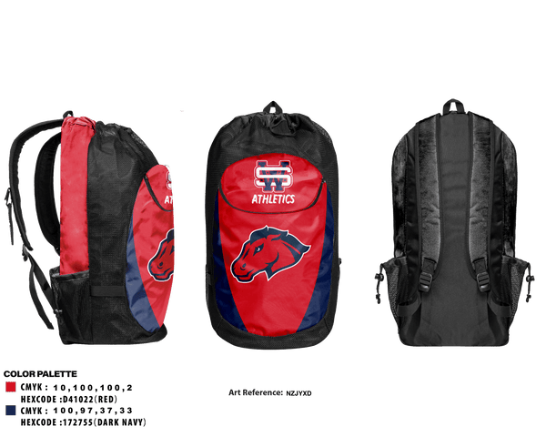 Gear Bag, University of the Southwest Baseball, Baseball, Teamtime, Team time, sublimation, custom sports apparel, team uniforms, spirit wear, spiritwear, sports uniforms, custom shirts, team store, custom team store, fundraiser sports, apparel fundraiser
