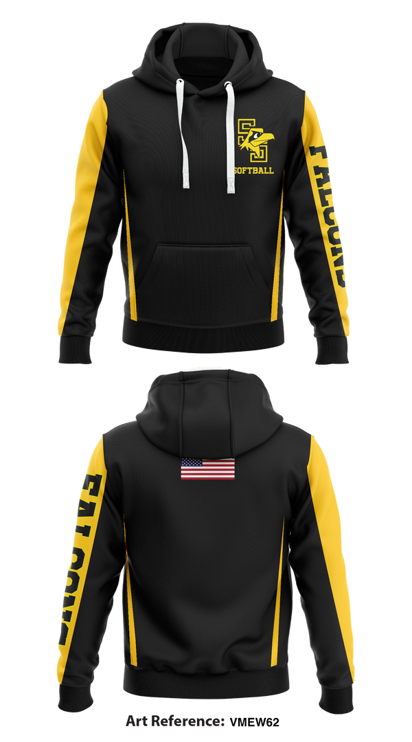 Hoodie, Falcons, Softball, Teamtime, Team time, sublimation, custom sports apparel, team uniforms, spirit wear, spiritwear, sports uniforms, custom shirts, team store, custom team store, fundraiser sports, apparel fundraiser