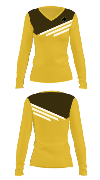 Women's Long Sleeve Vneck Shirt, Tri-Valley High School Bowling, Bowling, Teamtime, Team time, sublimation, custom sports apparel, team uniforms, spirit wear, spiritwear, sports uniforms, custom shirts, team store, custom team store, fundraiser sports, apparel fundraiser