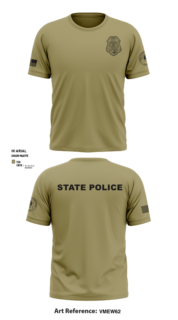 Short Sleeve Performance Shirt, , Police, Teamtime, Team time, sublimation, custom sports apparel, team uniforms, spirit wear, spiritwear, sports uniforms, custom shirts, team store, custom team store, fundraiser sports, apparel fundraiser
