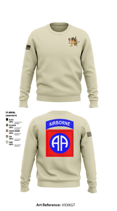 1BCT Medics 92480155 Crew Neck Sweatshirt - 5