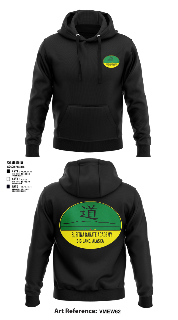 Hoodie, Susitna Karate AcademySusitna Karate Academy, , Teamtime, Team time, sublimation, custom sports apparel, team uniforms, spirit wear, spiritwear, sports uniforms, custom shirts, team store, custom team store, fundraiser sports, apparel fundraiser
