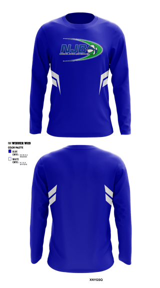 Long Sleeve Performance Shirt, Huntington Beach NJB, Men's Basketball, Teamtime, Team time, sublimation, custom sports apparel, team uniforms, spirit wear, spiritwear, sports uniforms, custom shirts, team store, custom team store, fundraiser sports, apparel fundraiser