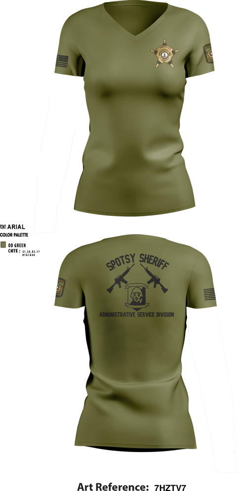 Women's Short Sleeve Vneck Shirt, , Police, Teamtime, Team time, sublimation, custom sports apparel, team uniforms, spirit wear, spiritwear, sports uniforms, custom shirts, team store, custom team store, fundraiser sports, apparel fundraiser
