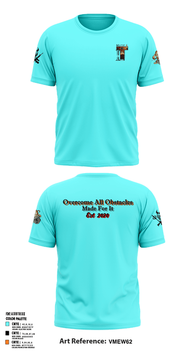 Made For It Apparel 70064407 Short Sleeve Performance Shirt - 1