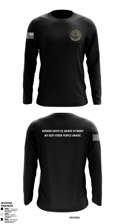 Narcotics Unit Alabama 64071055 Long Sleeve Performance Shirt - 2