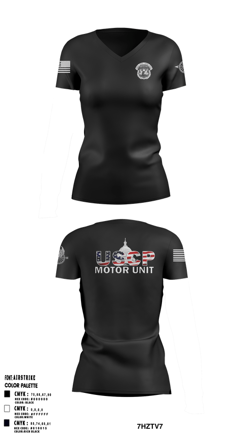 Women's Short Sleeve Vneck Shirt, , Police, Teamtime, Team time, sublimation, custom sports apparel, team uniforms, spirit wear, spiritwear, sports uniforms, custom shirts, team store, custom team store, fundraiser sports, apparel fundraiser