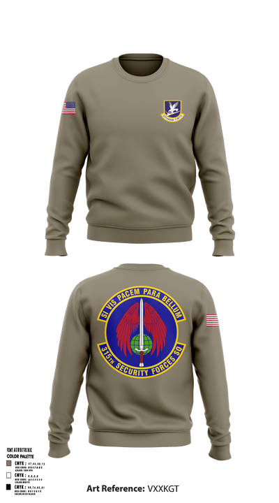 315 SFS CHS 73678027 Crew Neck Sweatshirt - 5