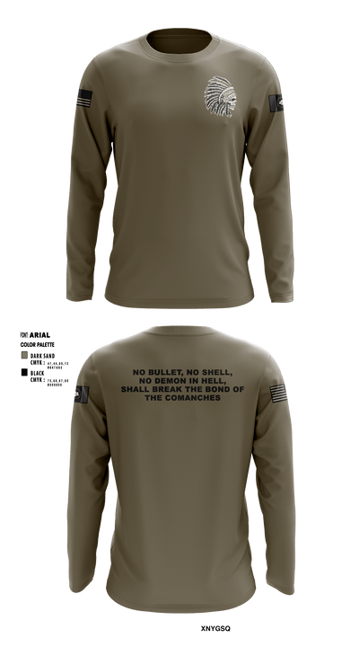 113th MP Company 24456487 Long Sleeve Performance Shirt - 1