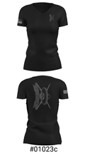 Delta Company 1-200INF BN 51320314 Women's Short Sleeve V-neck Shirt - 19