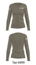 Crusaders 13344844 Women's Long Sleeve V-neck Shirt - 39