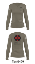1st FRSD 86296727 Women's Long Sleeve V-neck Shirt - 41