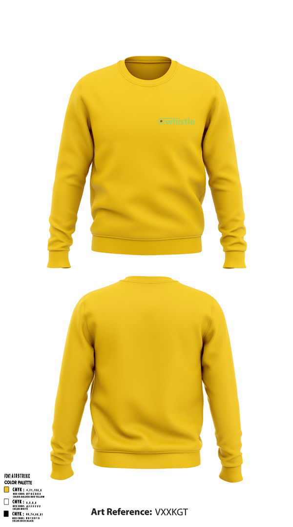 Crew Neck Sweatshirt, WhistleWhistle, , Teamtime, Team time, sublimation, custom sports apparel, team uniforms, spirit wear, spiritwear, sports uniforms, custom shirts, team store, custom team store, fundraiser sports, apparel fundraiser