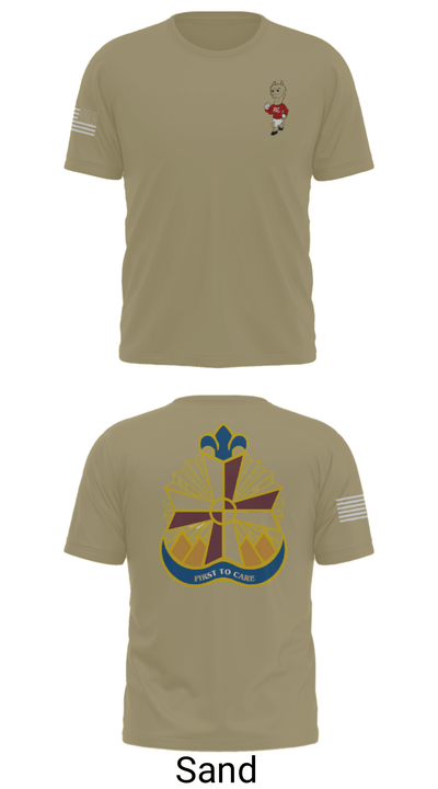A CO., WBAMC 28628889 Short Sleeve Performance Shirt - 36