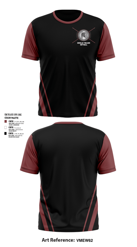 Short Sleeve Performance Shirt, Douglas High School Softball, Softball, Teamtime, Team time, sublimation, custom sports apparel, team uniforms, spirit wear, spiritwear, sports uniforms, custom shirts, team store, custom team store, fundraiser sports, apparel fundraiser