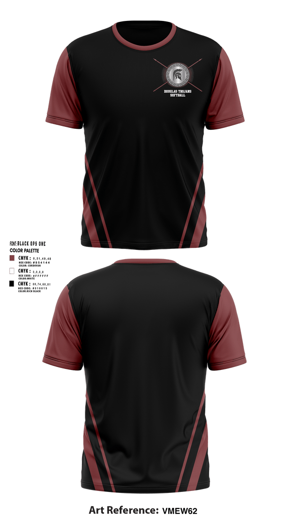 Short Sleeve Performance Shirt, Douglas High School Softball, Softball, Teamtime, Team time, sublimation, custom sports apparel, team uniforms, spirit wear, spiritwear, sports uniforms, custom shirts, team store, custom team store, fundraiser sports, apparel fundraiser