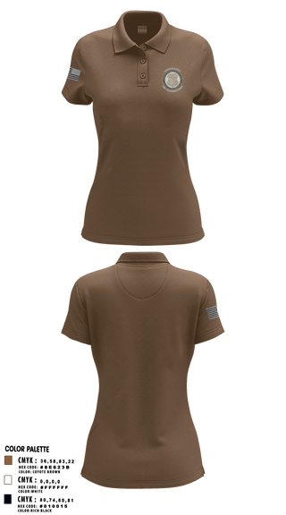 Women's Short Sleeve Performance Polo, , Army, Teamtime, Team time, sublimation, custom sports apparel, team uniforms, spirit wear, spiritwear, sports uniforms, custom shirts, team store, custom team store, fundraiser sports, apparel fundraiser