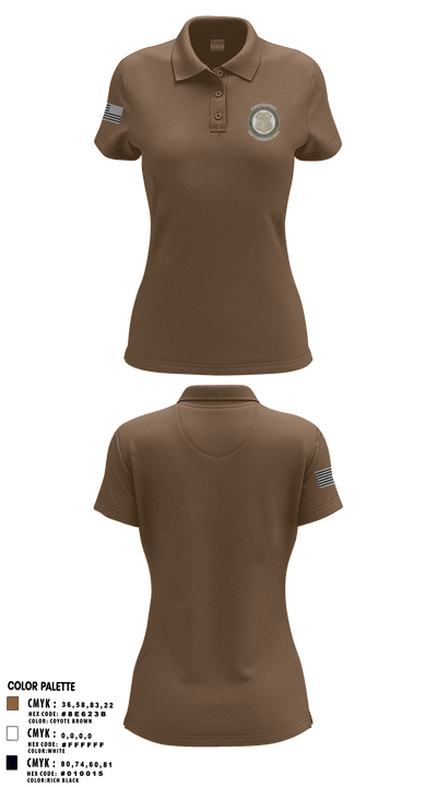 Vicenza Field Office 4611375 Women's Short Sleeve Performance Polo  - 1