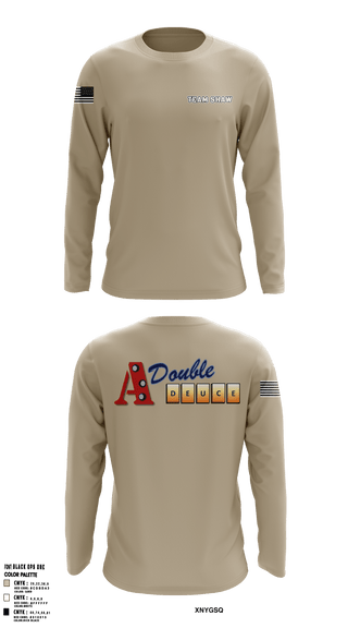 Long Sleeve Performance Shirt, , Air Force, Teamtime, Team time, sublimation, custom sports apparel, team uniforms, spirit wear, spiritwear, sports uniforms, custom shirts, team store, custom team store, fundraiser sports, apparel fundraiser