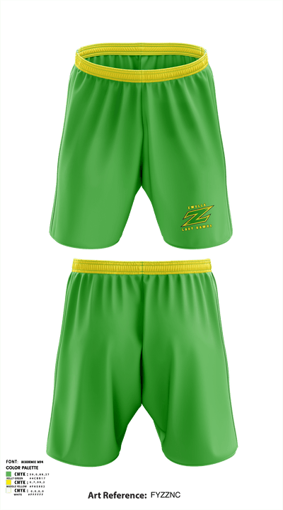 Zwolle Lady Hawks 64461560 Athletic Shorts With Pockets - 1