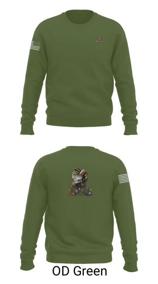 Crew Neck Sweatshirt, , Army, Teamtime, Team time, sublimation, custom sports apparel, team uniforms, spirit wear, spiritwear, sports uniforms, custom shirts, team store, custom team store, fundraiser sports, apparel fundraiser