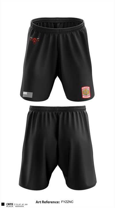 Bravo Bulls 3714911 Athletic Shorts With Pockets - 1