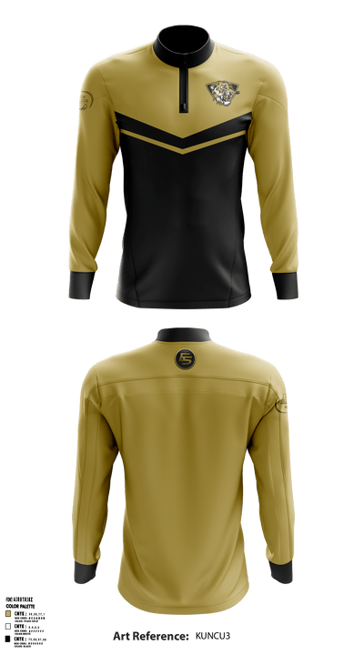 Excelsior Springs Middle School 95215486 Quarter Zip Jacket - 1